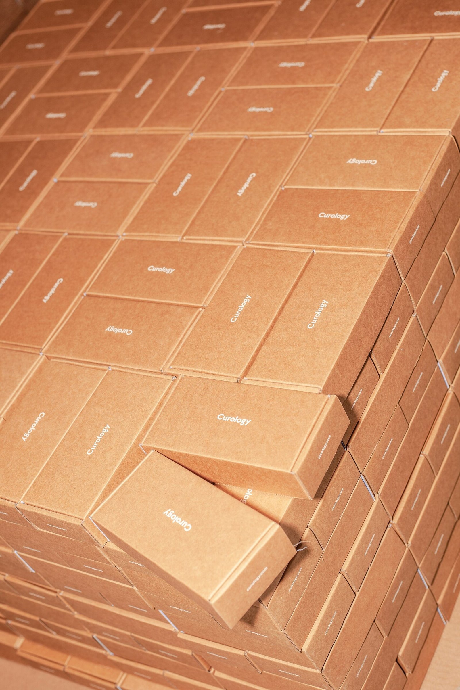 Gelabeld pakket klaar voor verzending